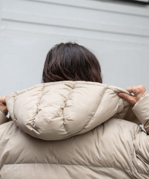 カラーナイロンパテッドブルゾン