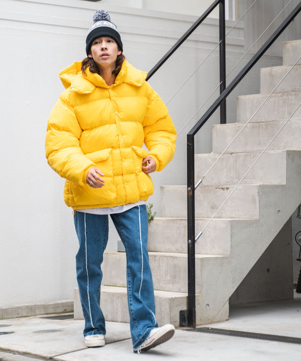 イエロー モデル：174㎝ L着用