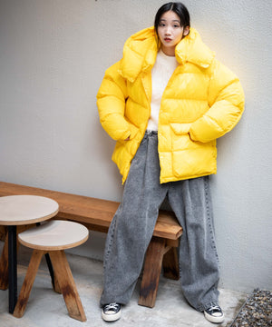 イエロー モデル：165㎝ M着用