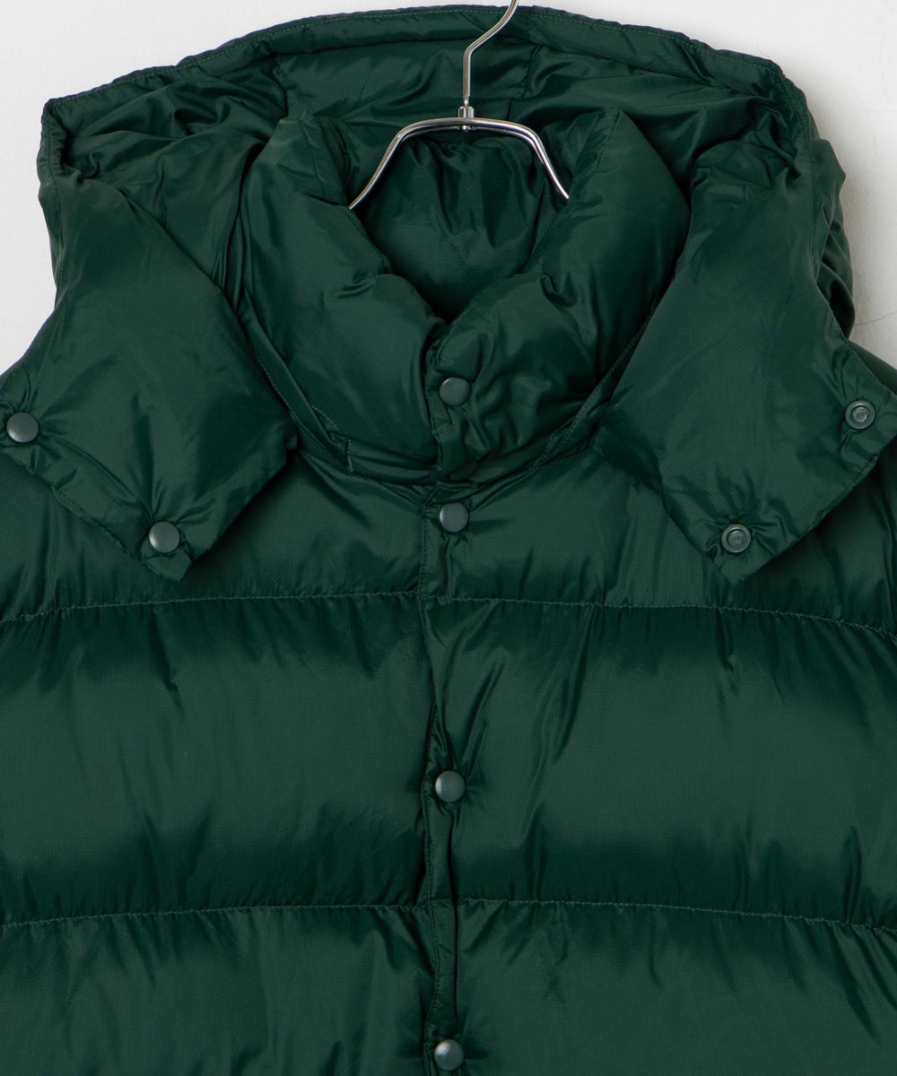 カラーナイロンパテッドブルゾン