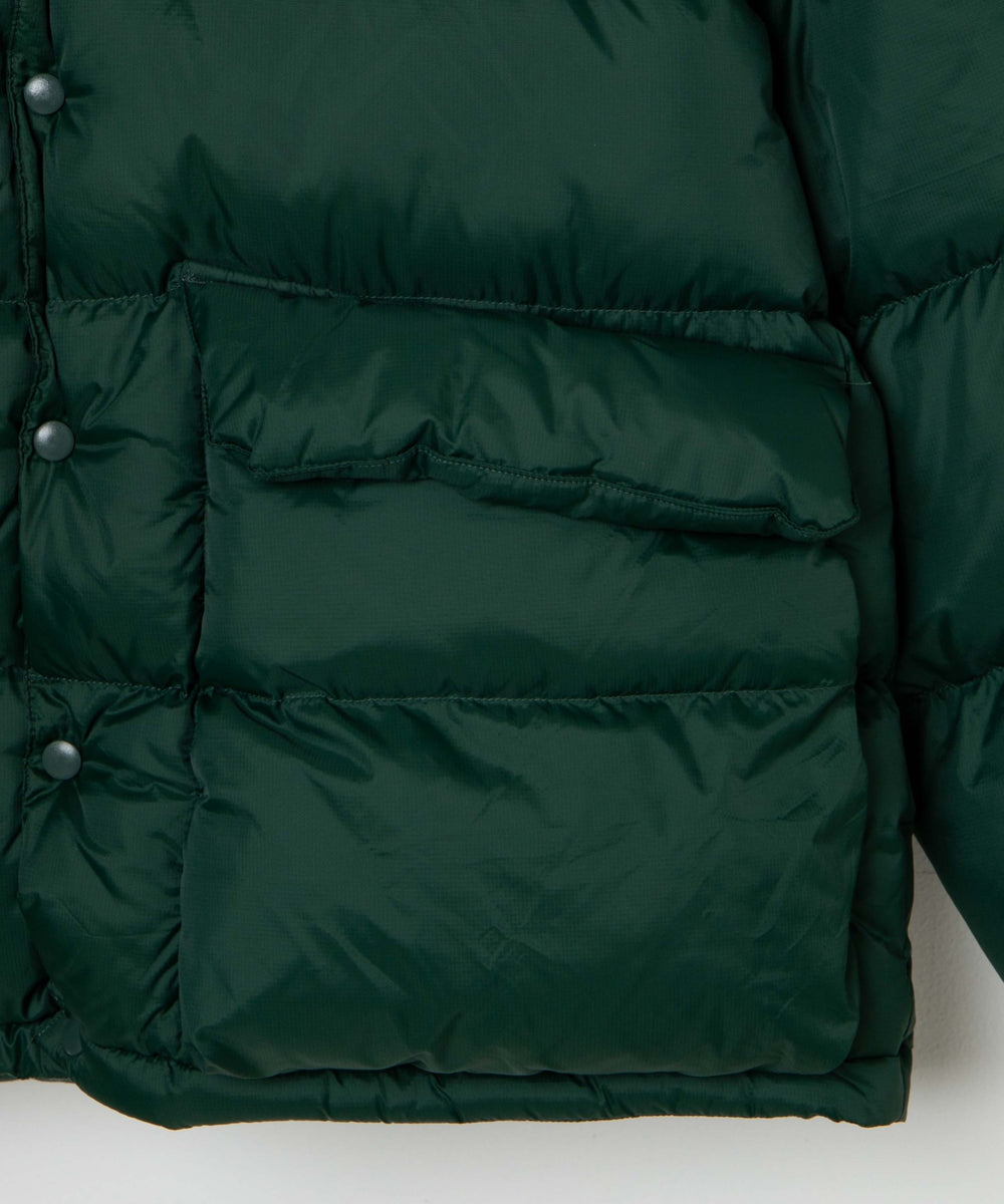 カラーナイロンパテッドブルゾン