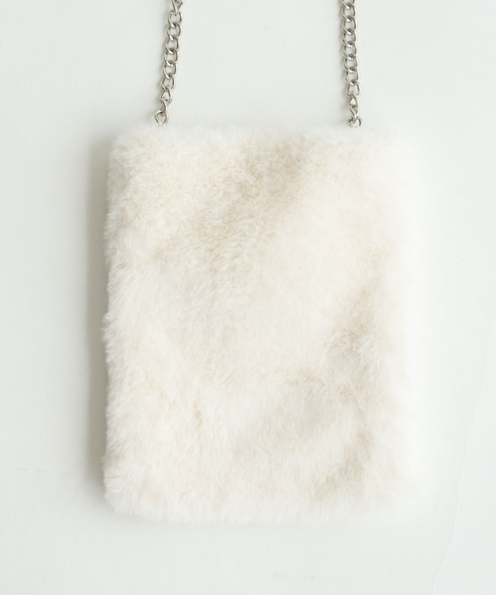 ファーチェーンミニショルダー