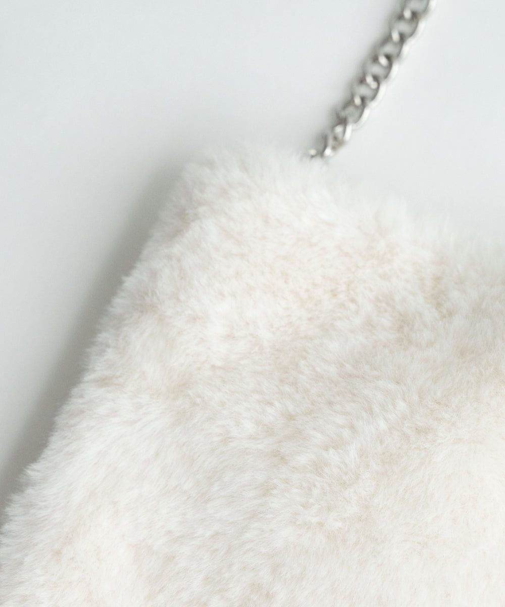 ファーチェーンミニショルダー