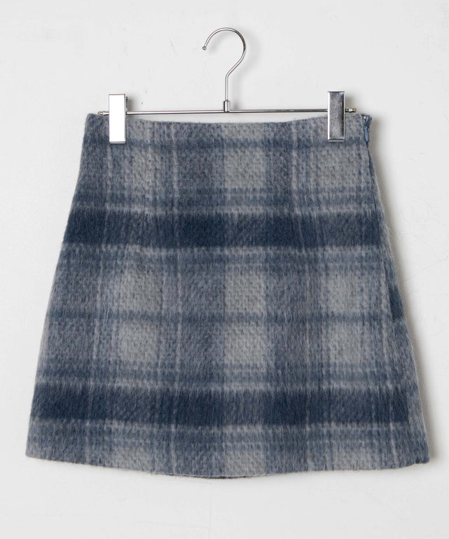 ブルー系チェック