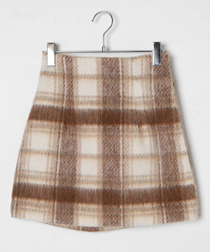 ベージュ系チェック