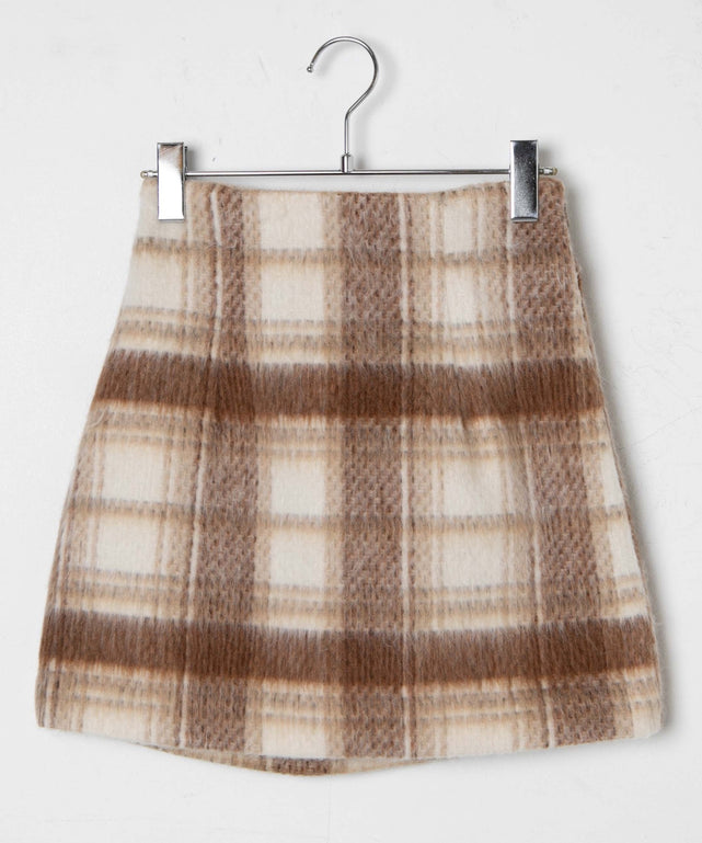 ベージュ系チェック