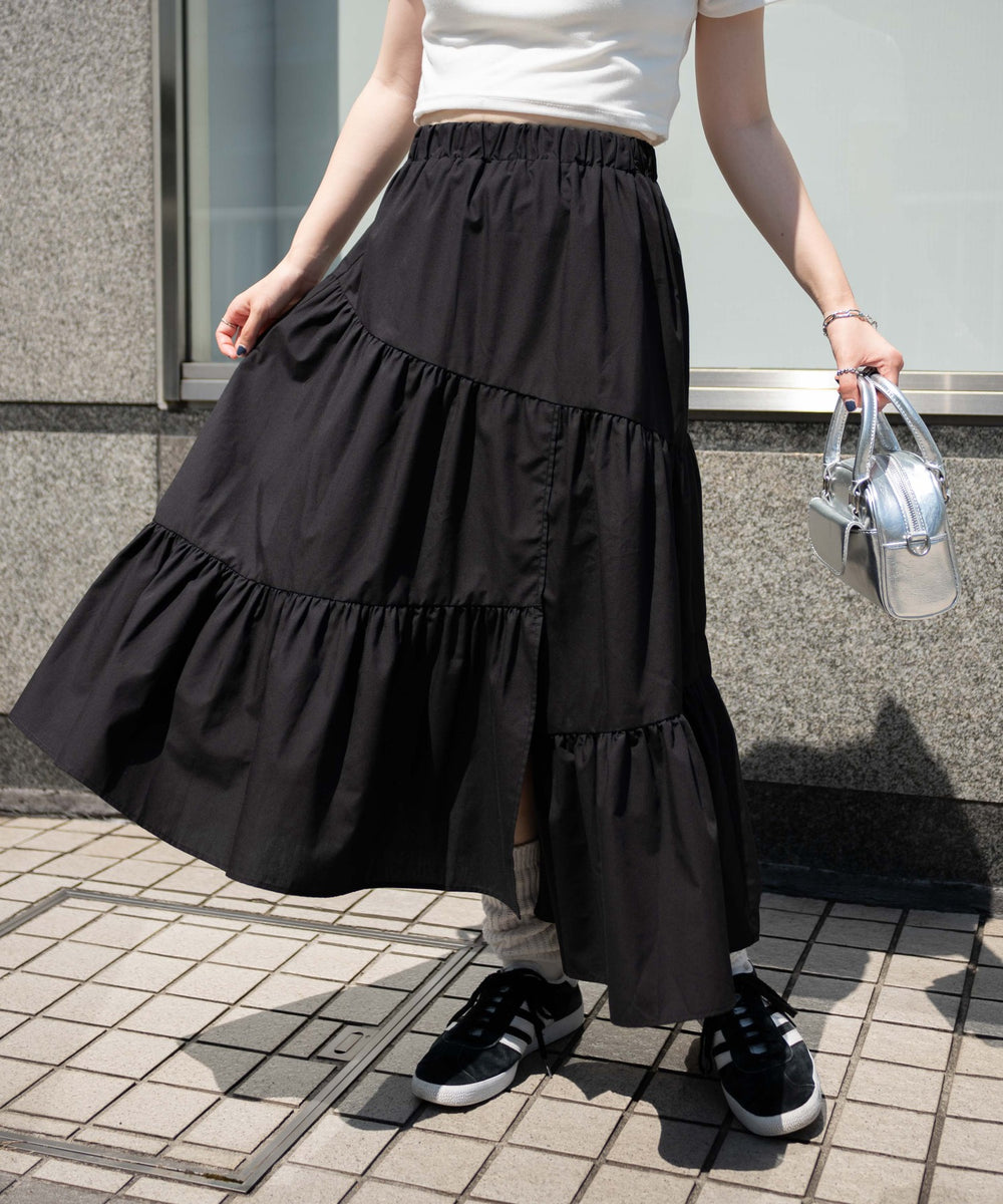 ブラック　モデル:155cm F着用