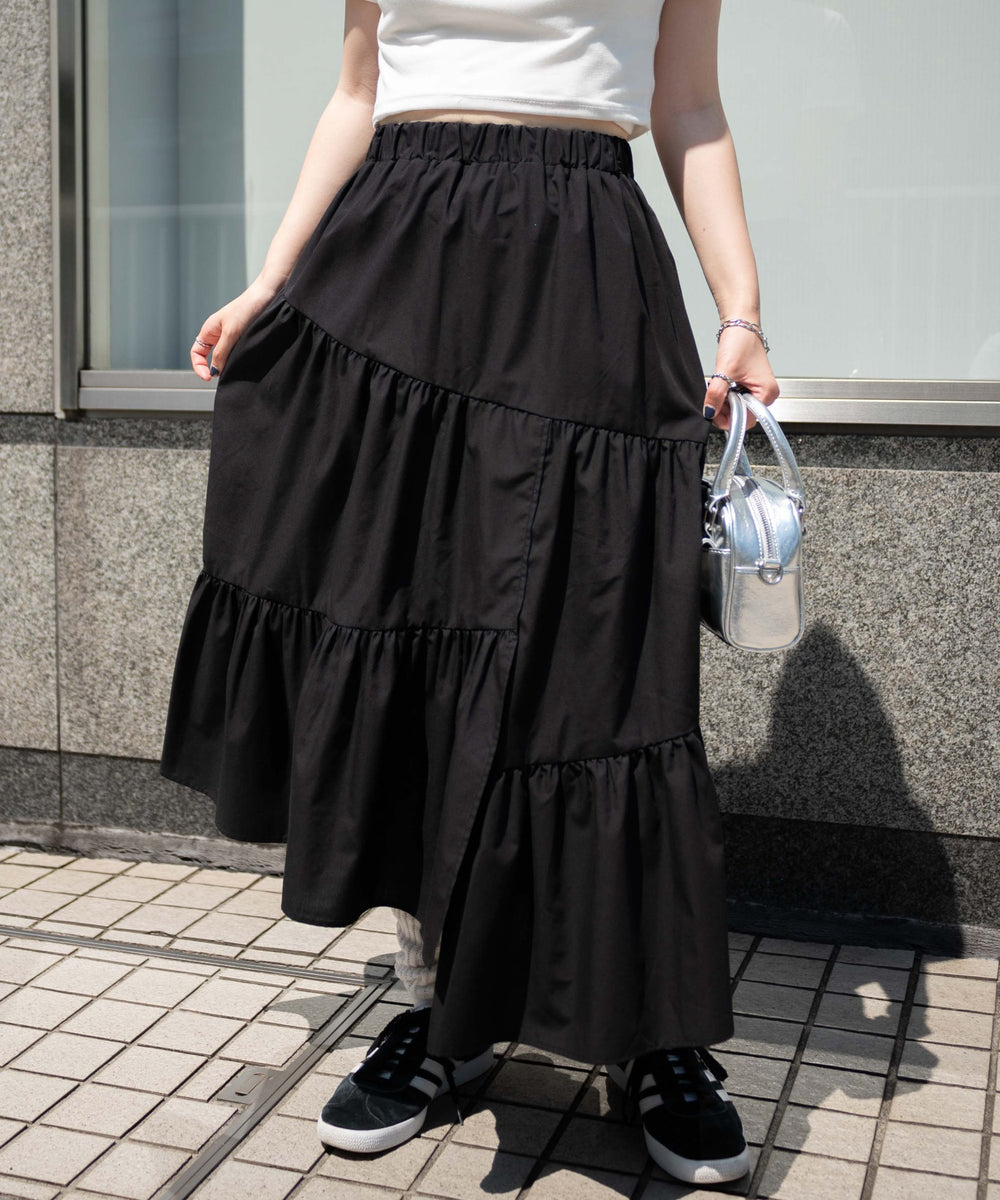 ブラック　モデル:155cm F着用