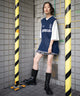 ネイビー モデル：161cm L着用