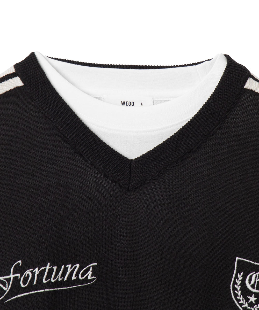 アンサンブルゲームロゴニットベスト