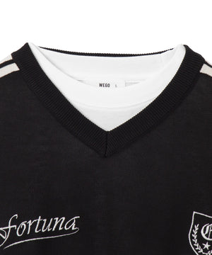 アンサンブルゲームロゴニットベスト