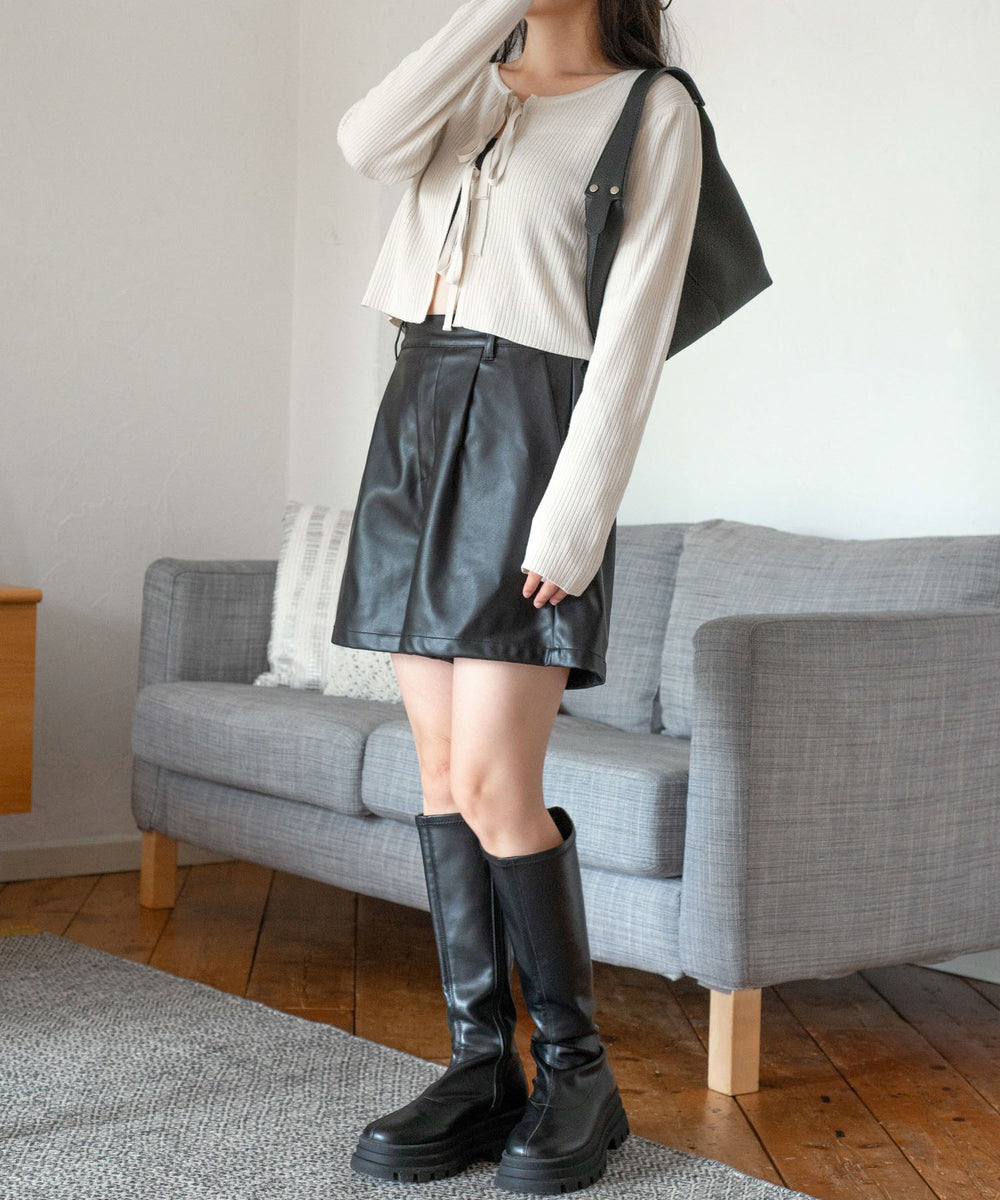 ホワイト　モデル:155cm F着用