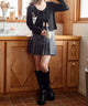 ブラック　モデル:155cm F着用