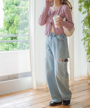 ピンク　モデル:155cm F着用