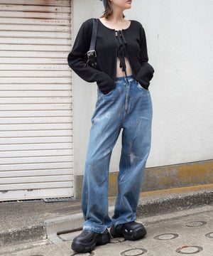 ブラック　モデル:155cm F着用