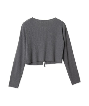 リボンリブカーディガン