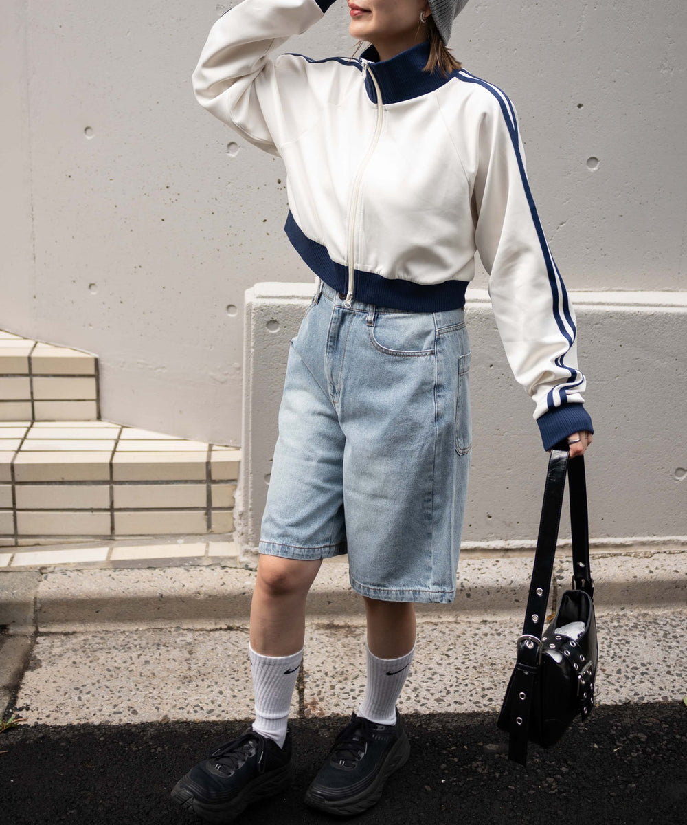 ネイビー　モデル:155cm F着用