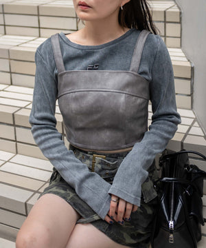 グレー　モデル:155cm F着用