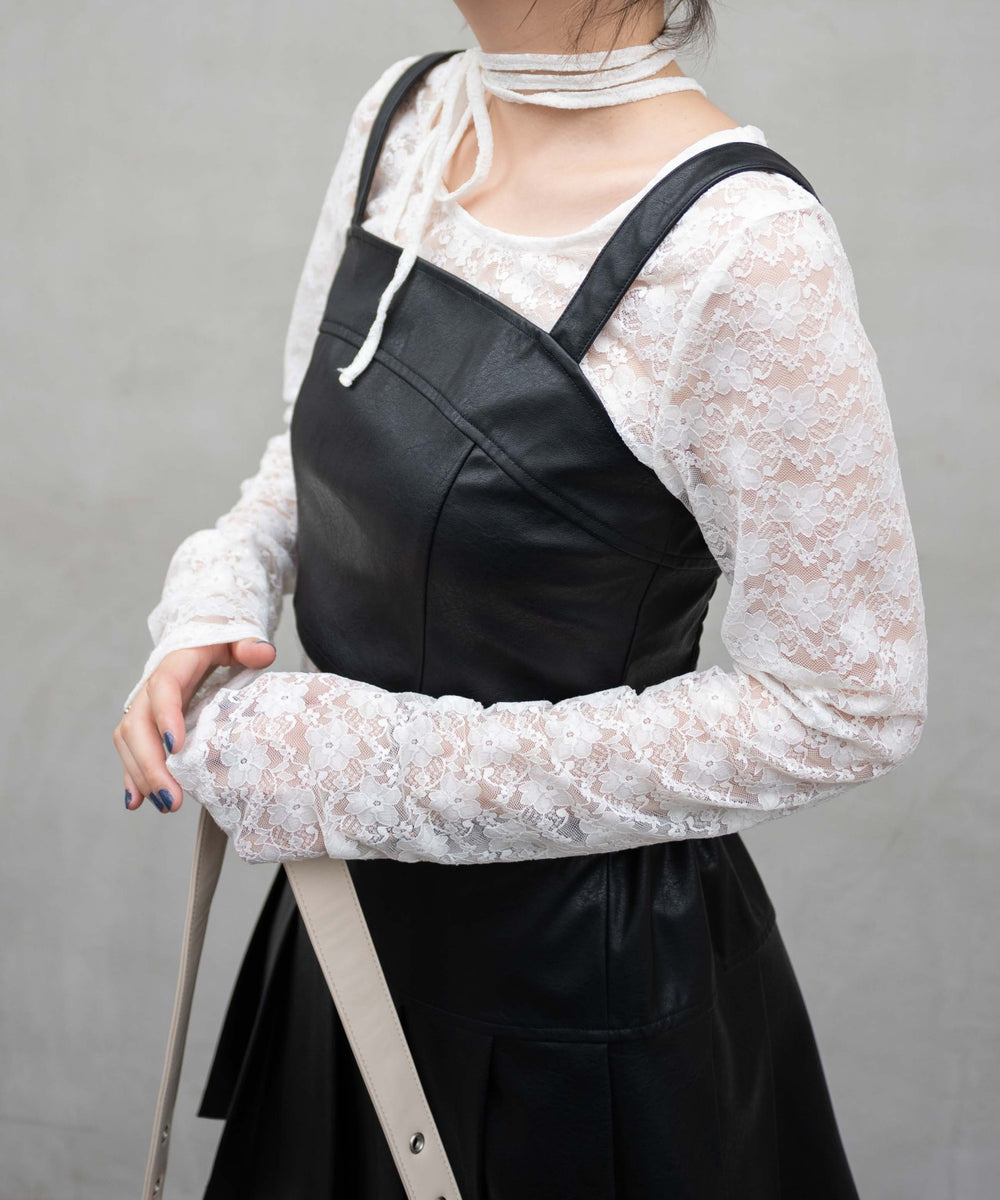 ブラック　モデル:155cm F着用