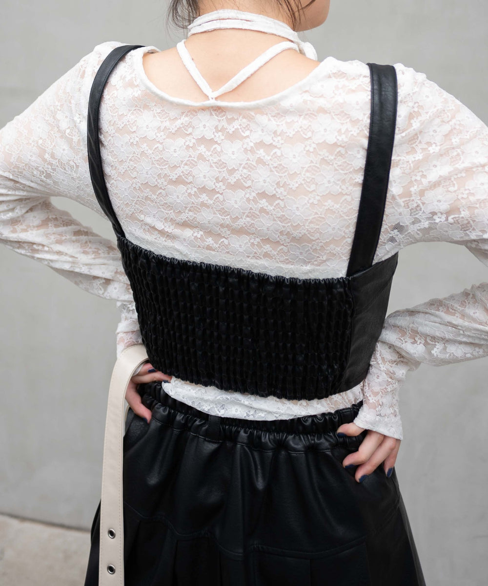 ブラック　モデル:155cm F着用