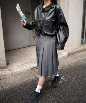 ブラック　モデル:155cm F着用