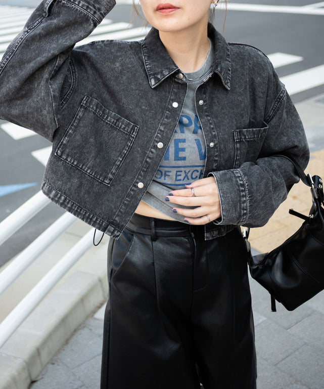 ブラックケミカル　モデル:155cm F着用