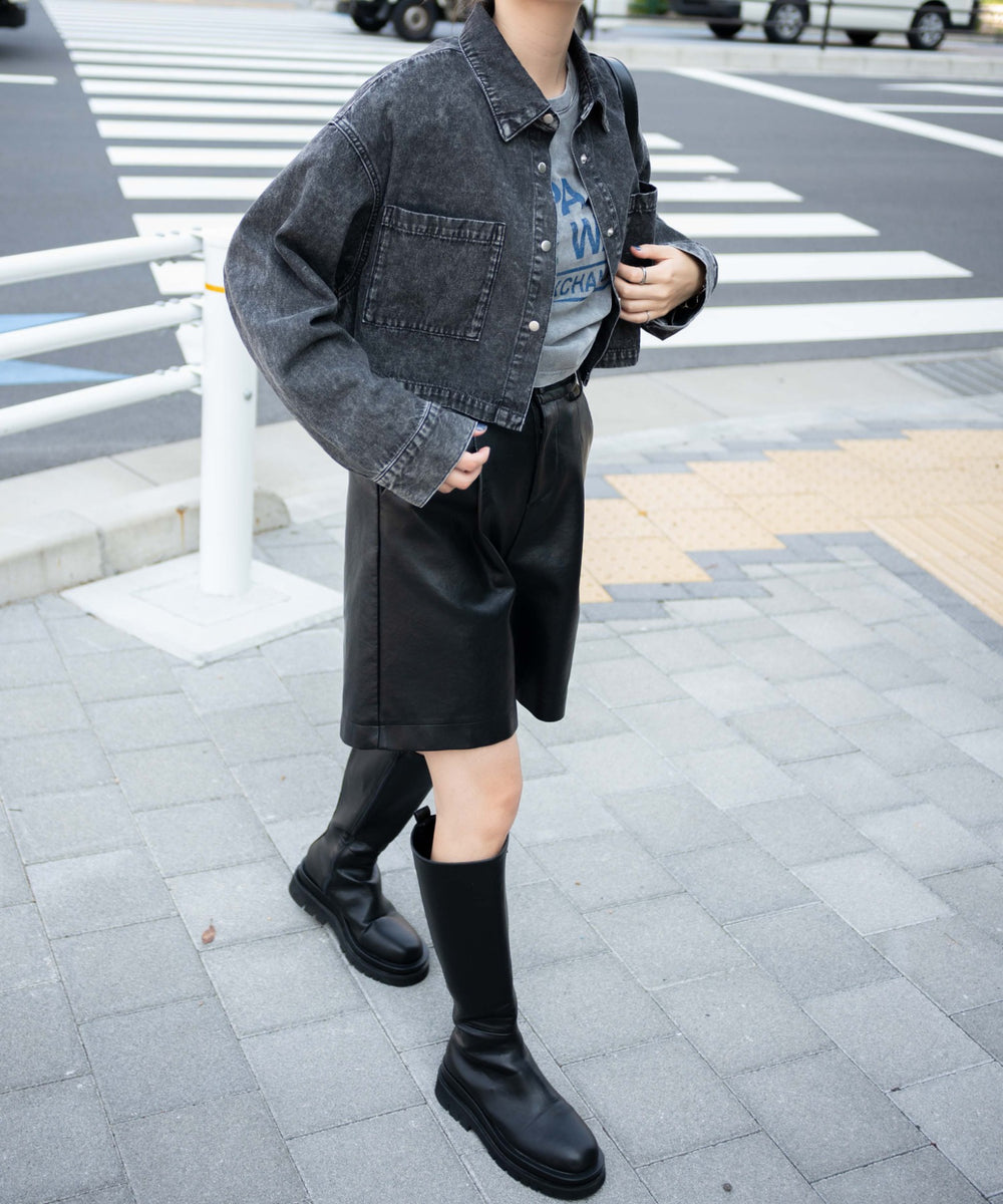 ブラックケミカル　モデル:155cm F着用