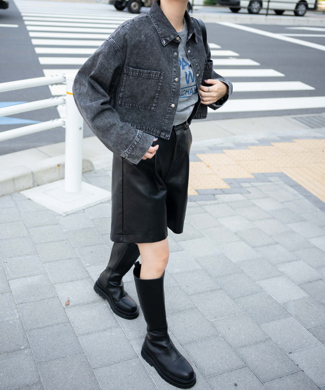 ブラックケミカル　モデル:155cm F着用