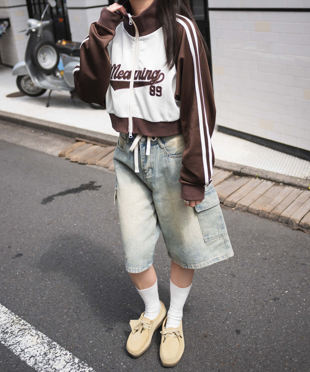 ブラウン　モデル:155cm F着用