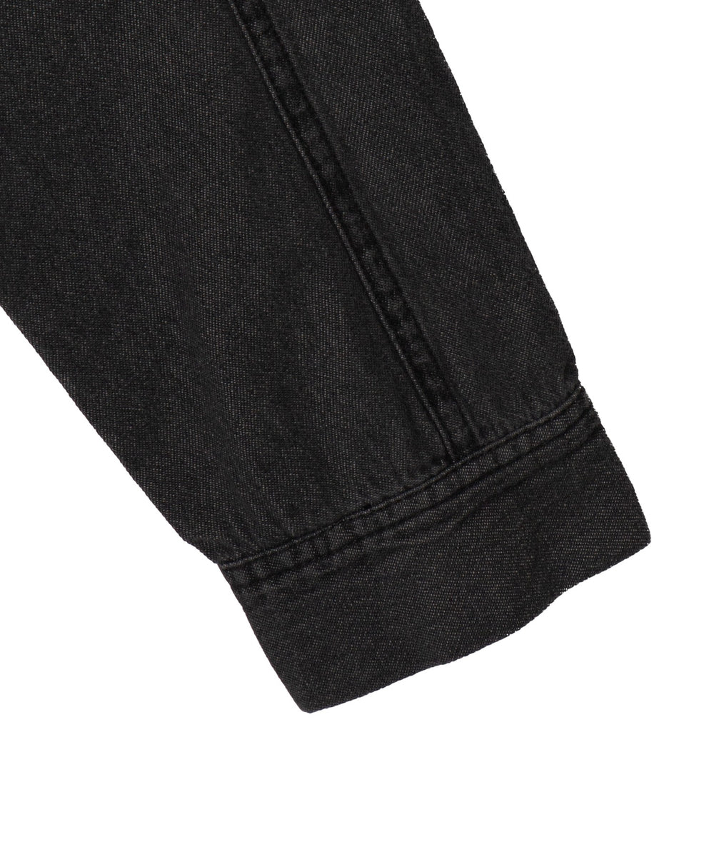 ドロストデニムショートシャツ