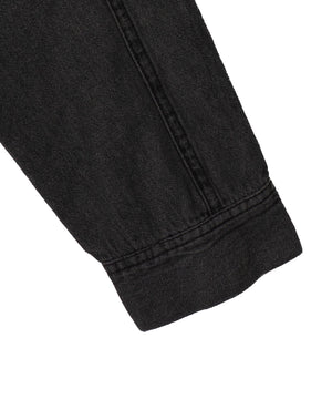 ドロストデニムショートシャツ