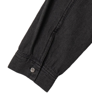 ドロストデニムショートシャツ