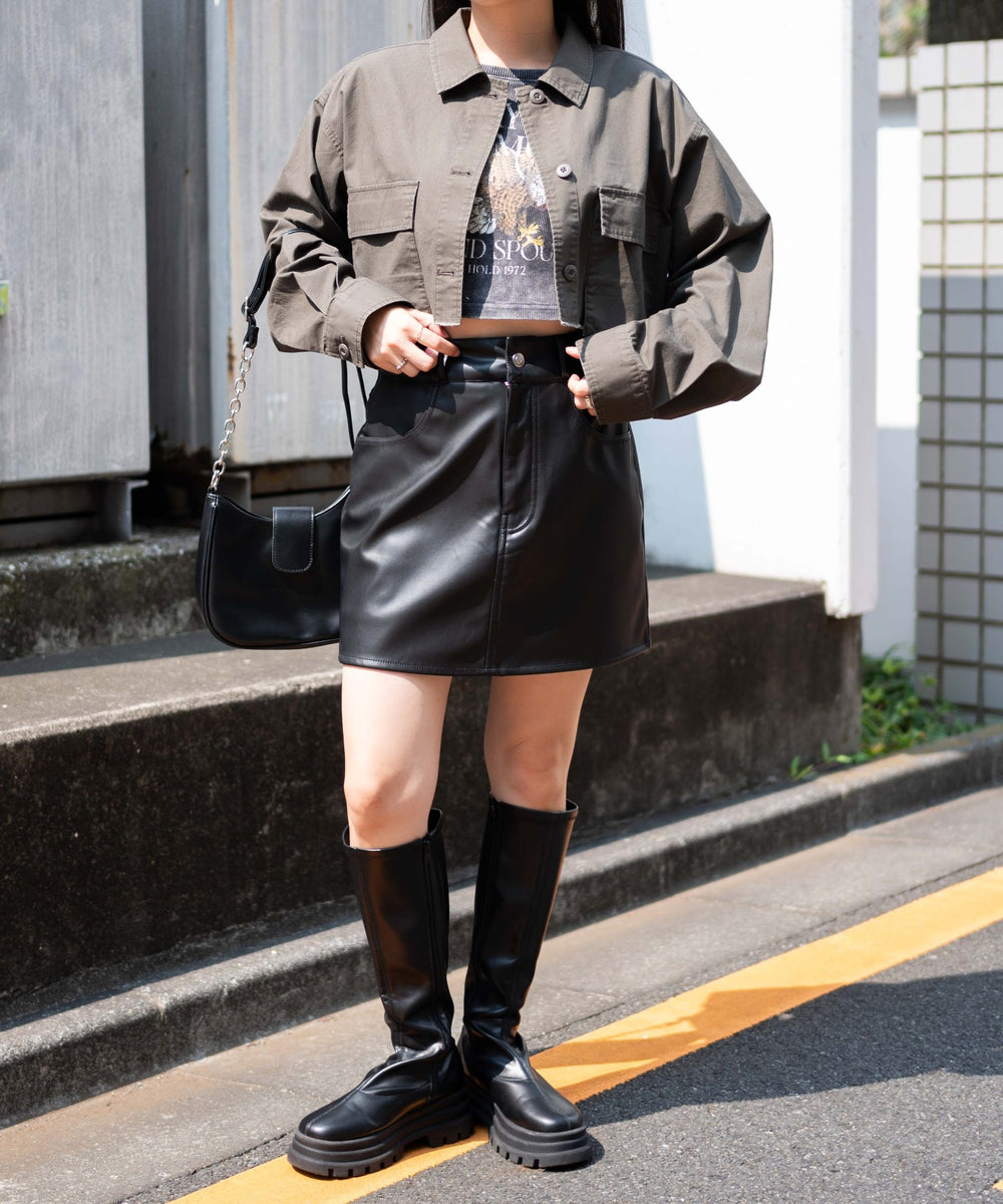 オリーブ モデル:155cm F着用