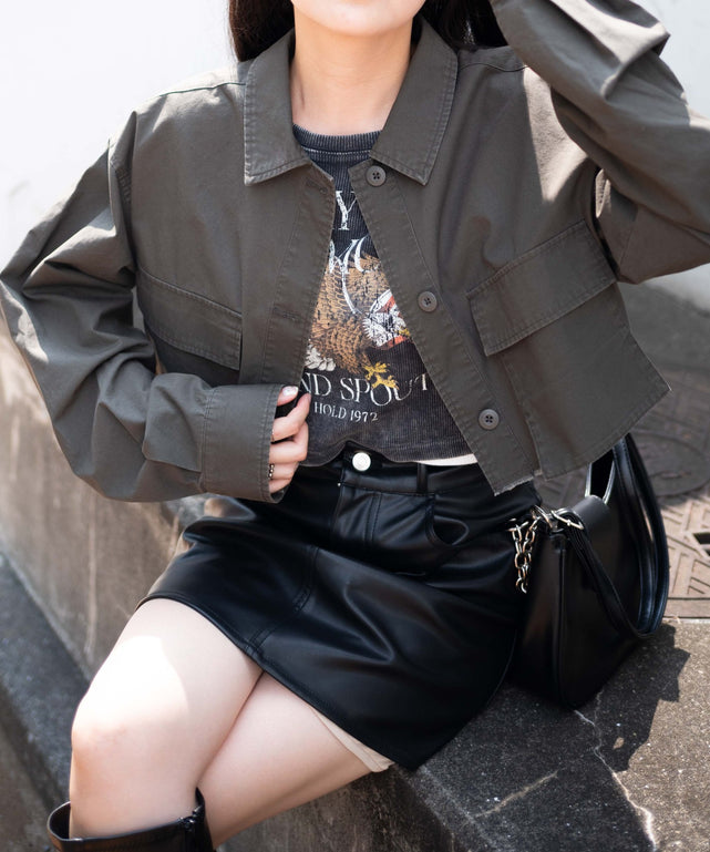 オリーブ モデル:155cm F着用