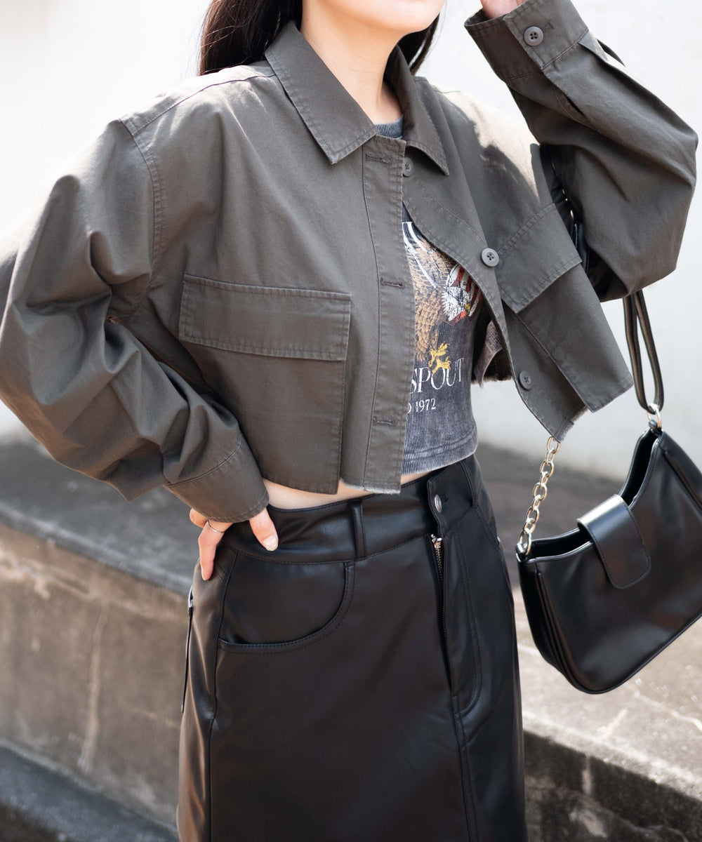 オリーブ モデル:155cm F着用