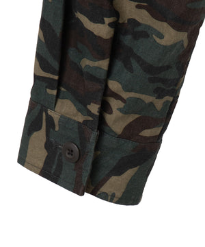 ミリタリーショートシャツ