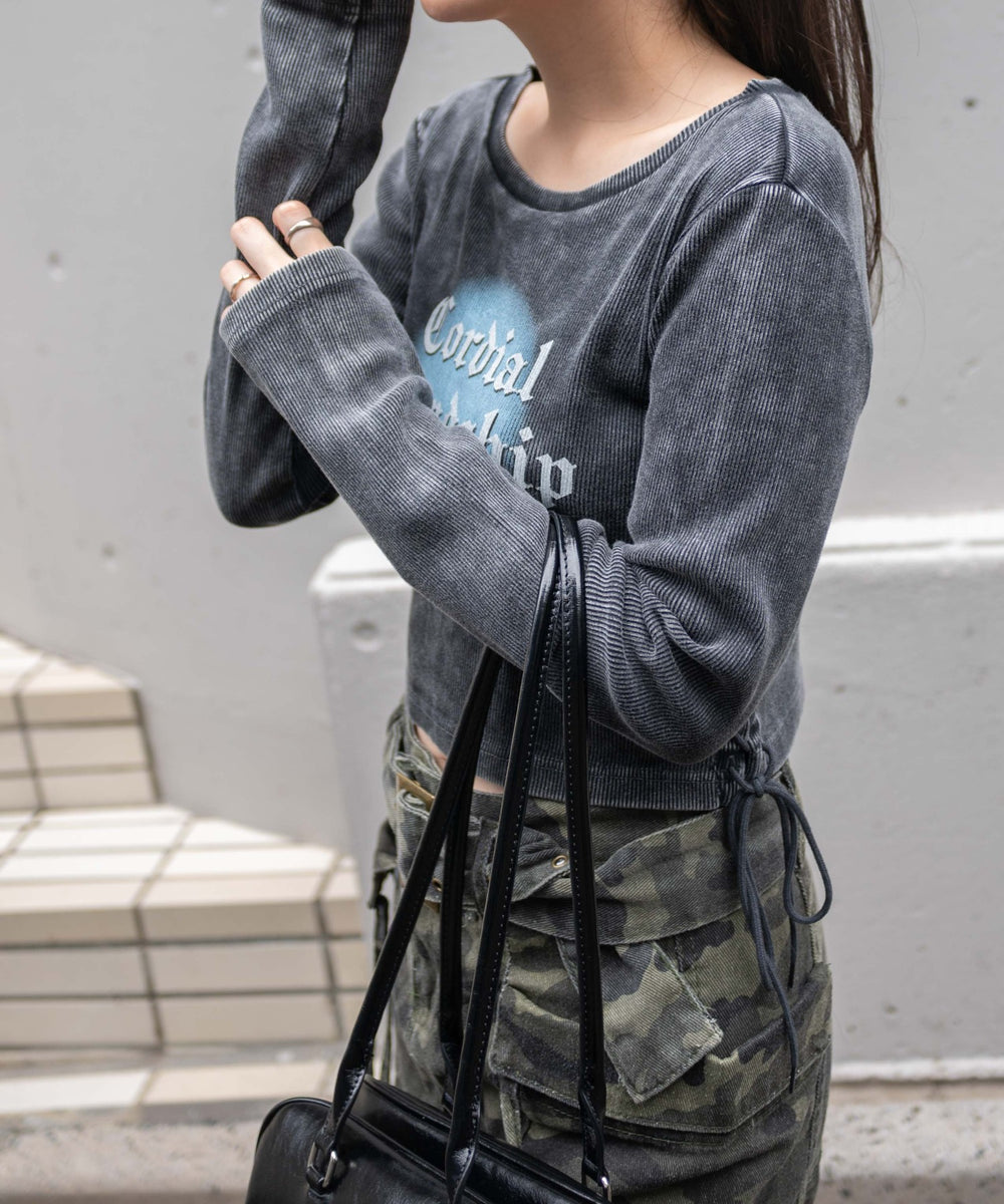 ブラックスミクロ　モデル:155cm F着用