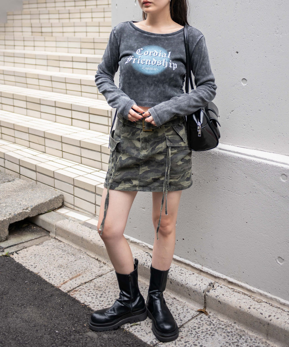 ブラックスミクロ　モデル:155cm F着用