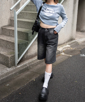 ブルー　モデル:155cm F着用