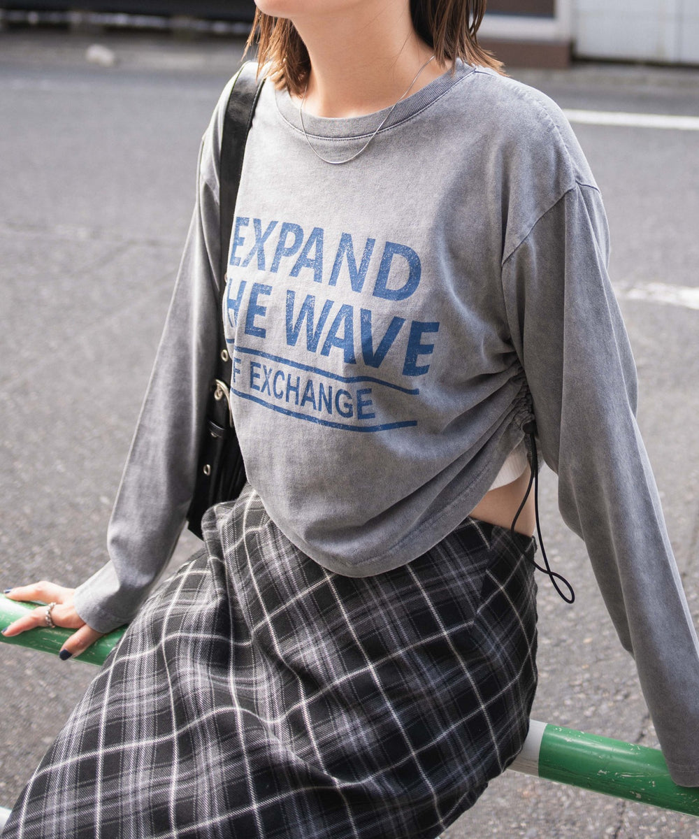 Lグレー　モデル:155cm F着用