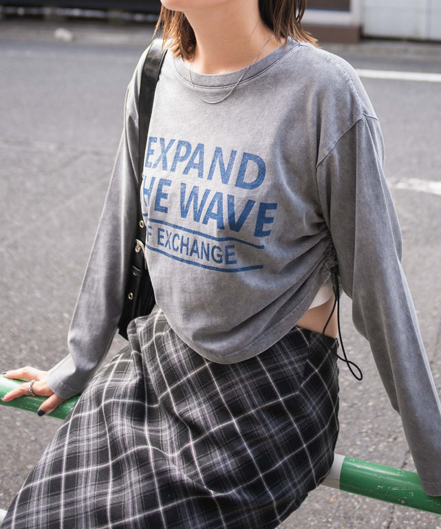 Lグレー　モデル:155cm F着用