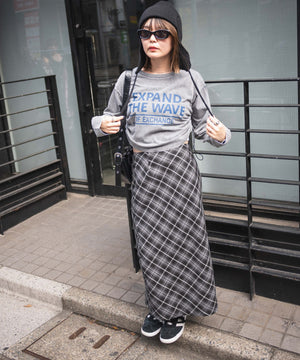 Lグレー　モデル:155cm F着用