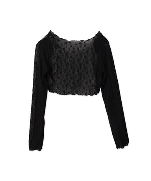 アンサンブルレースカーデ