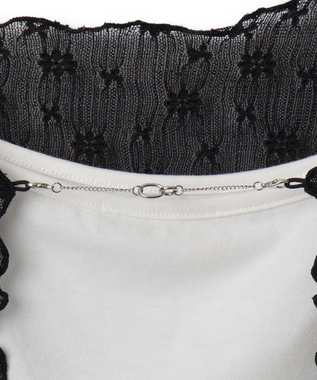 アンサンブルレースカーデ