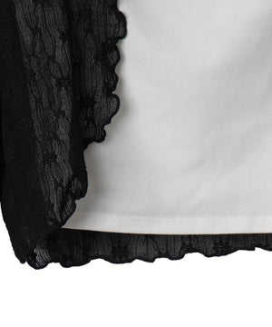 アンサンブルレースカーデ