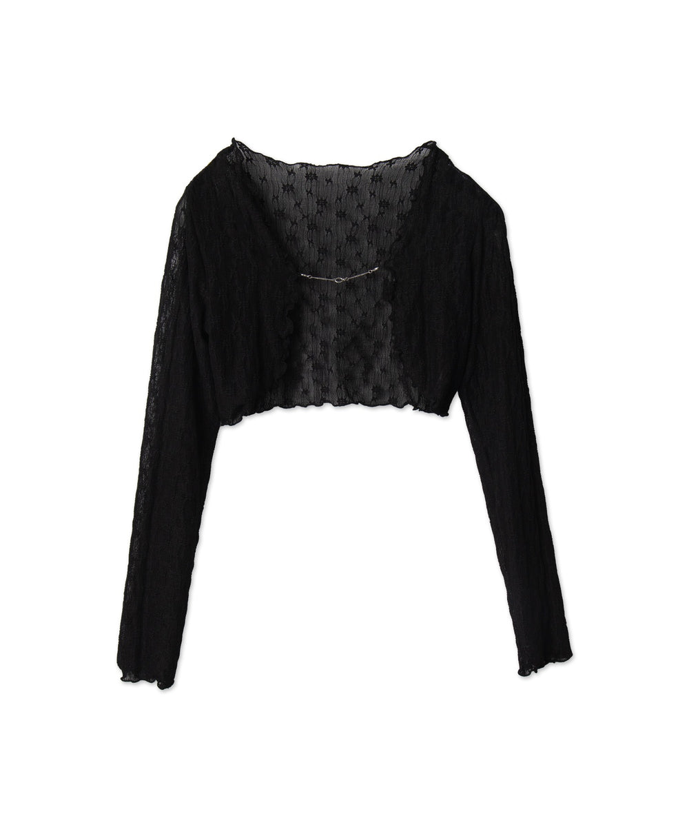 アンサンブルレースカーデ