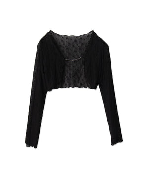 アンサンブルレースカーデ