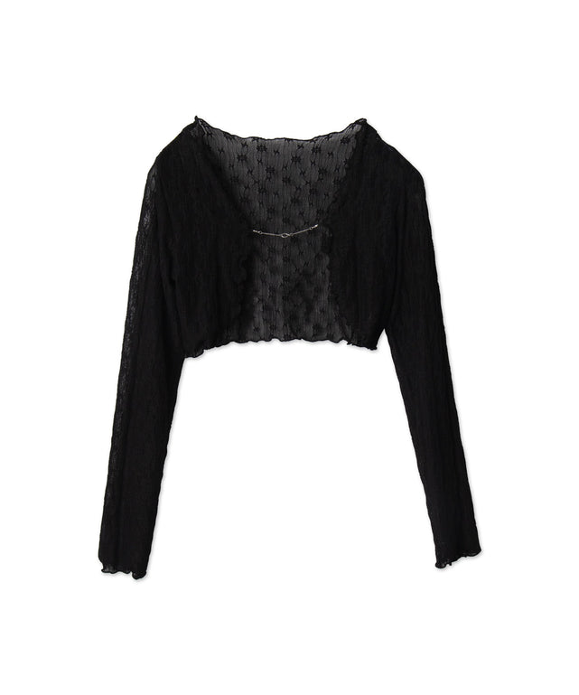 アンサンブルレースカーデ