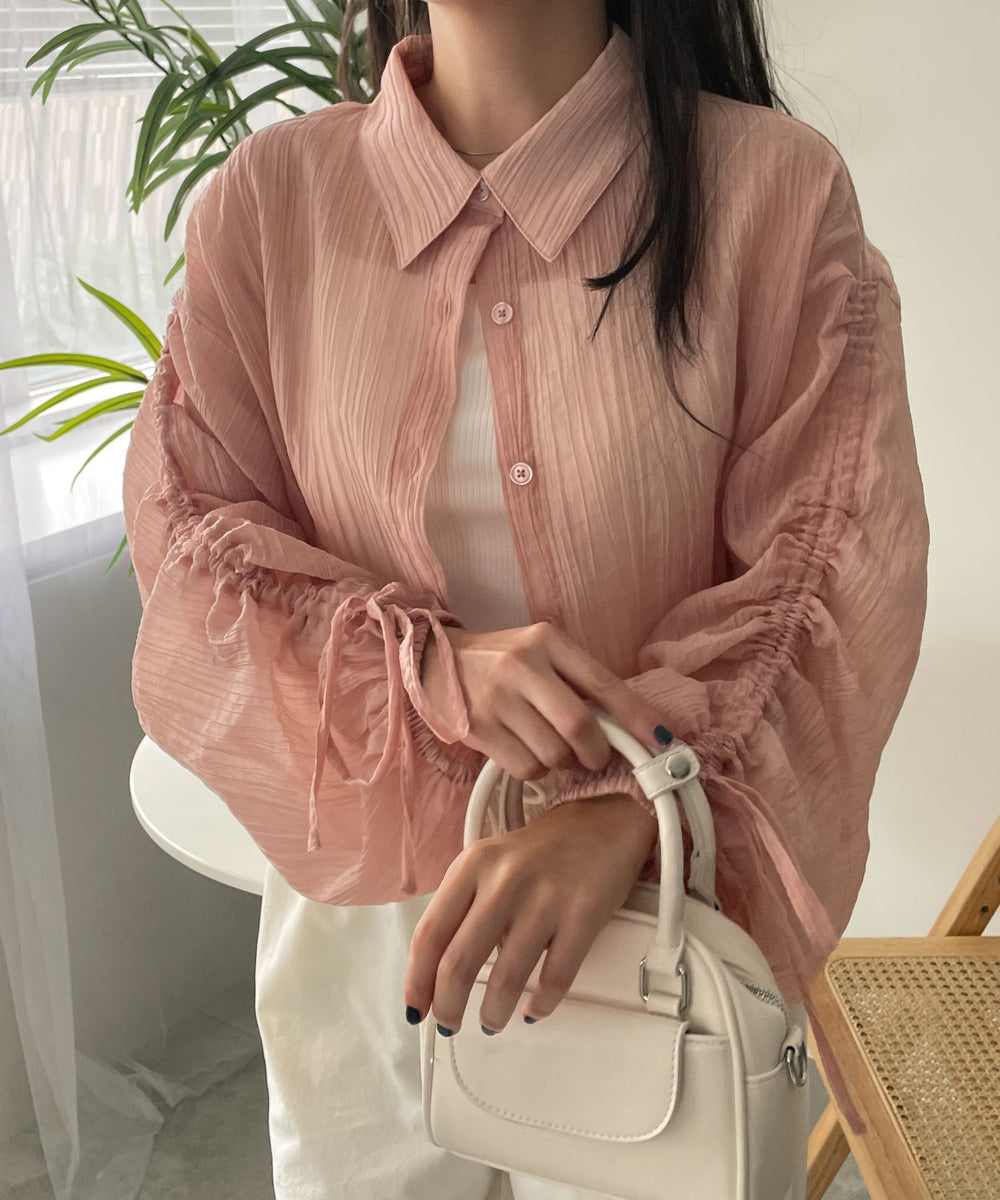 ピンク　モデル:155cm F着用