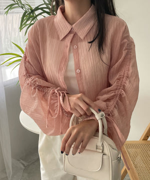ピンク　モデル:155cm F着用